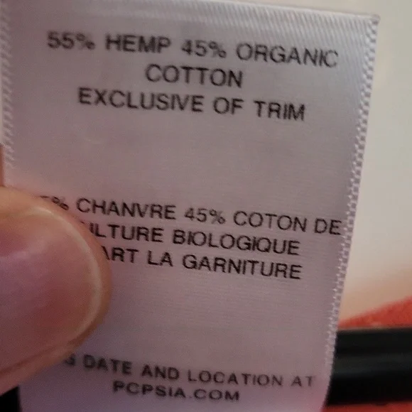 Patagonia Island Hemp/Organic Cotton Crossover Dress - Orange - 6 - Picture 7 of 8